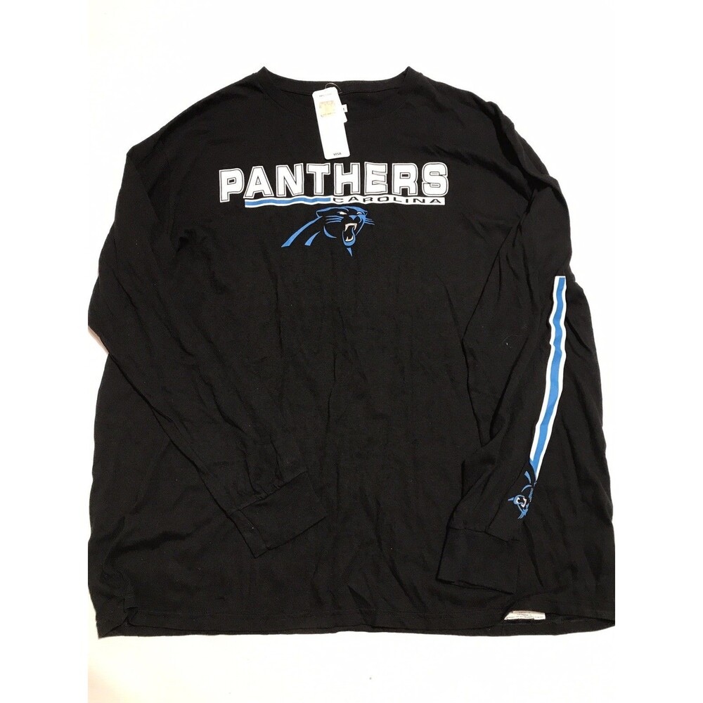 Carolina Panthers Graphic Long Sleeve Tee Shirt Size 3xl